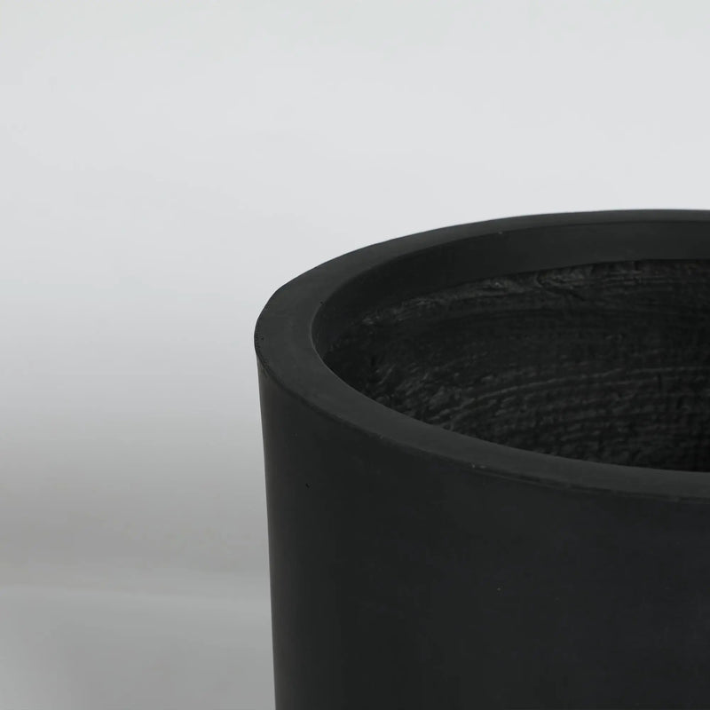 Round Concrete Planter Set of 2 by HouseOfZazla
