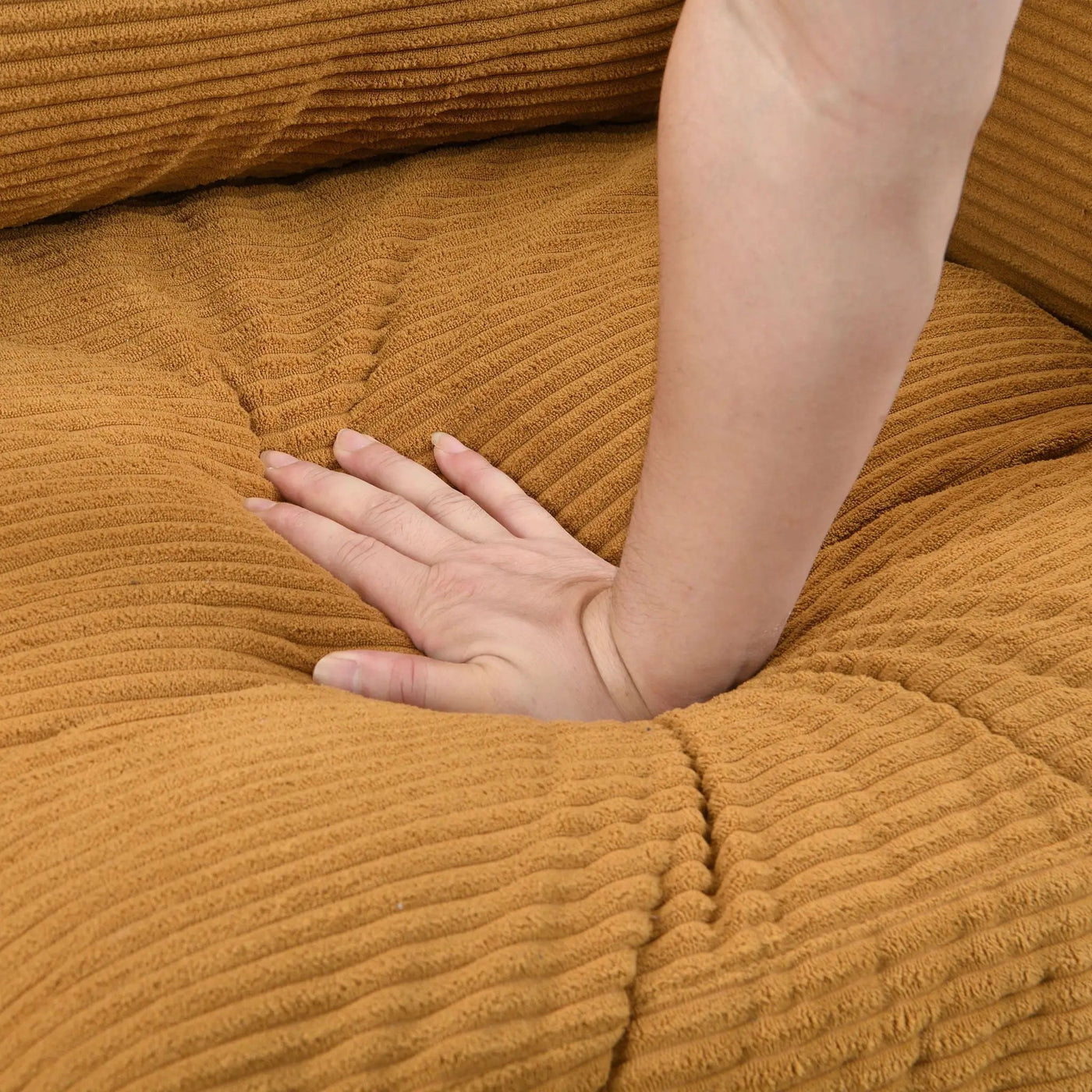 Modern Upholstered Loveseat Sofa, High Resilience by HouseOfZazla