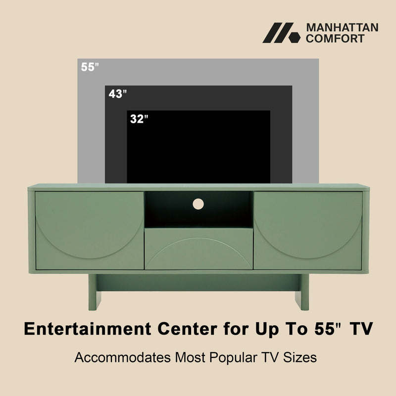 Ella - TV Stand With Adjustable Shelves by HouseOfZazla