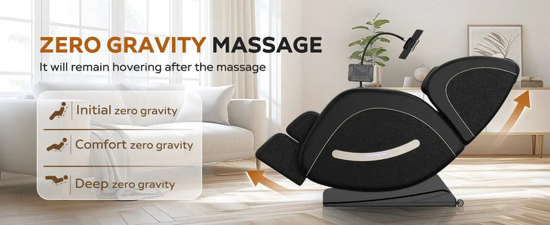 Massage Chair Recliner with Zero Gravity and Full Body Air Pressure by HouseOfZazla