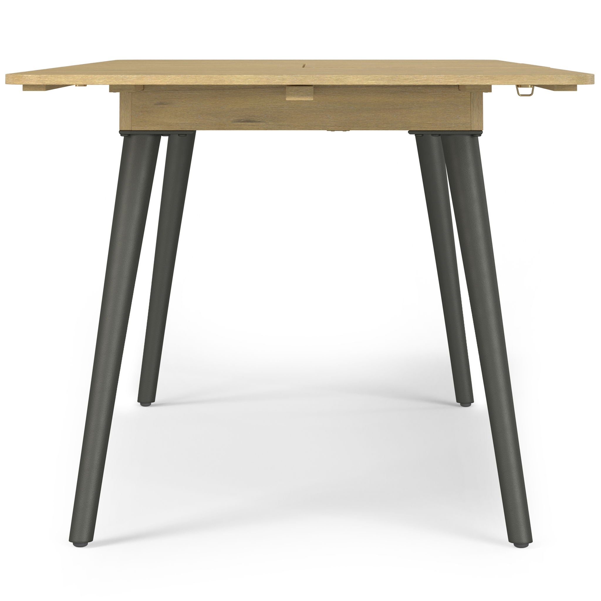 Beachside - Outdoor Extendable Dining Table - Light Teak by HouseOfZazla