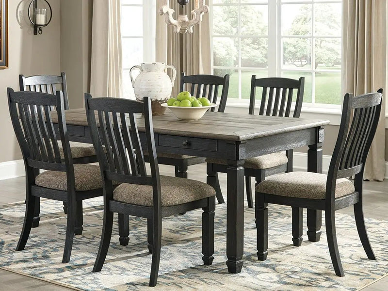 Tyler Creek - Rectangular Dining Room Table - Black / Gray by Unique Piece Furniture