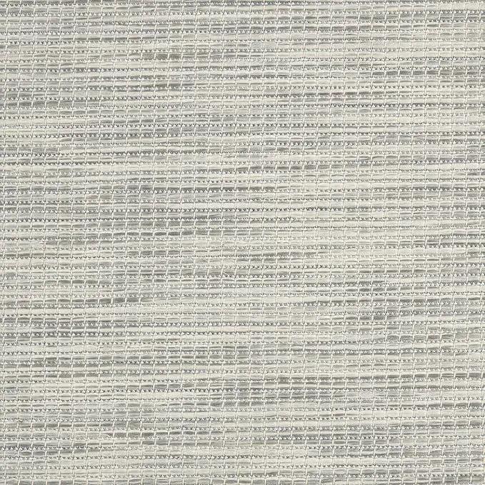 Nourison Home Positano 6' x 9' Light Gray Fabric Modern Indoor/Outdoor Area Rug by GreenHaven Gardens