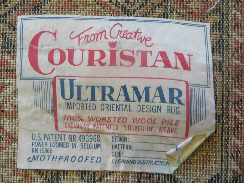 Couristan Rug 10x14, Large Belgium Power Loomed Wool Carpet 10 x 14 ft, Brown Tan Cream Oriental Rug, Living Room Rug, Large Area Rug by Jewel Rugs