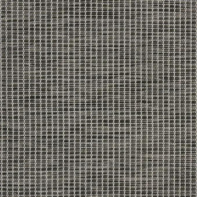 Nourison Positano Indoor-Outdoor Charcoal 9' x 12' Area Rug, Easy Cleaning, Non Shedding, Bed Room, Living Room, Dining Room, Backyard, Deck, Patio (9x12) by GreenHaven Gardens