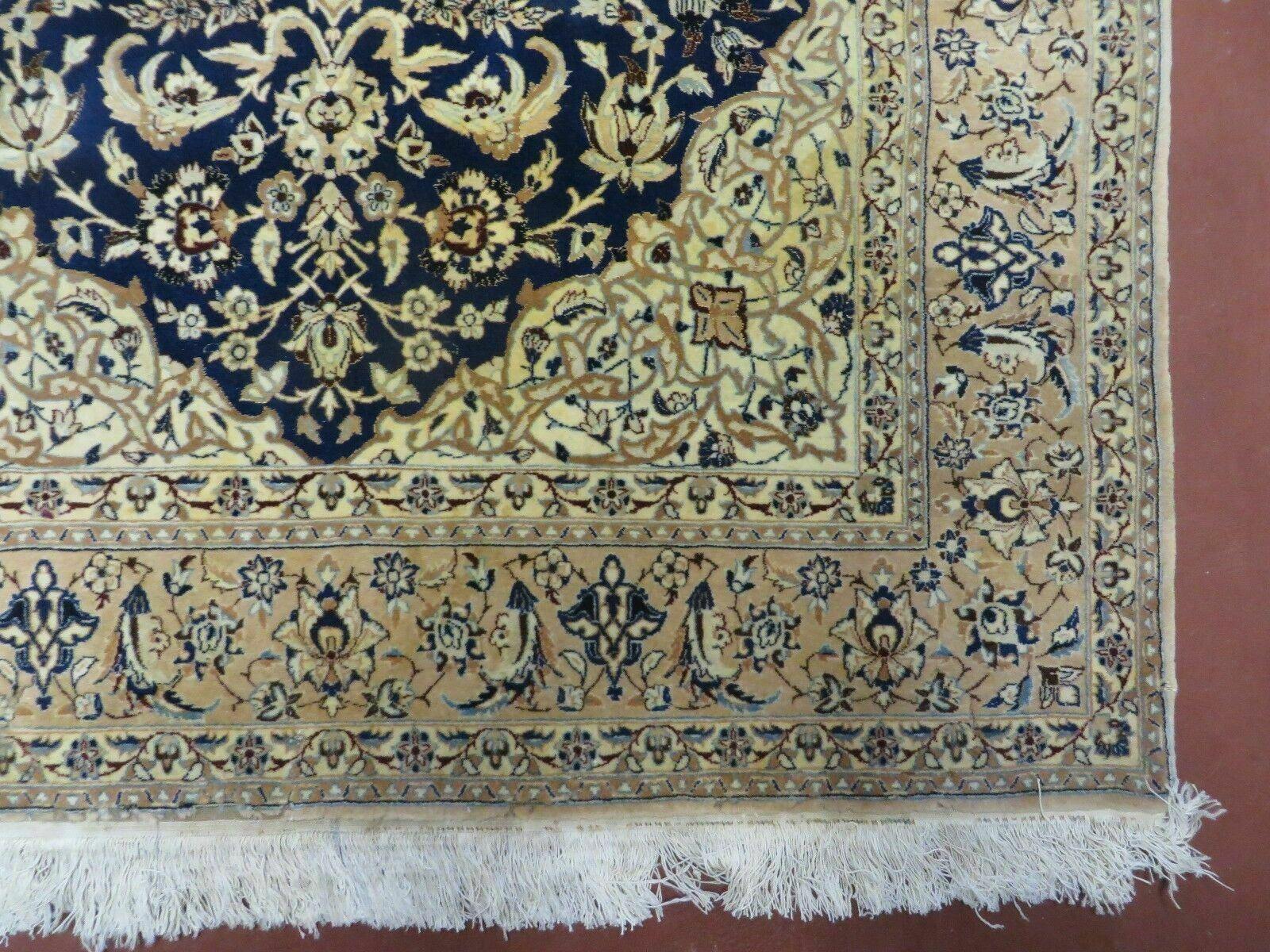 4' X 6' Handmade Ultra Fine India Floral Oriental Wool Silk Rug Hand Knotted by Jewel Rugs