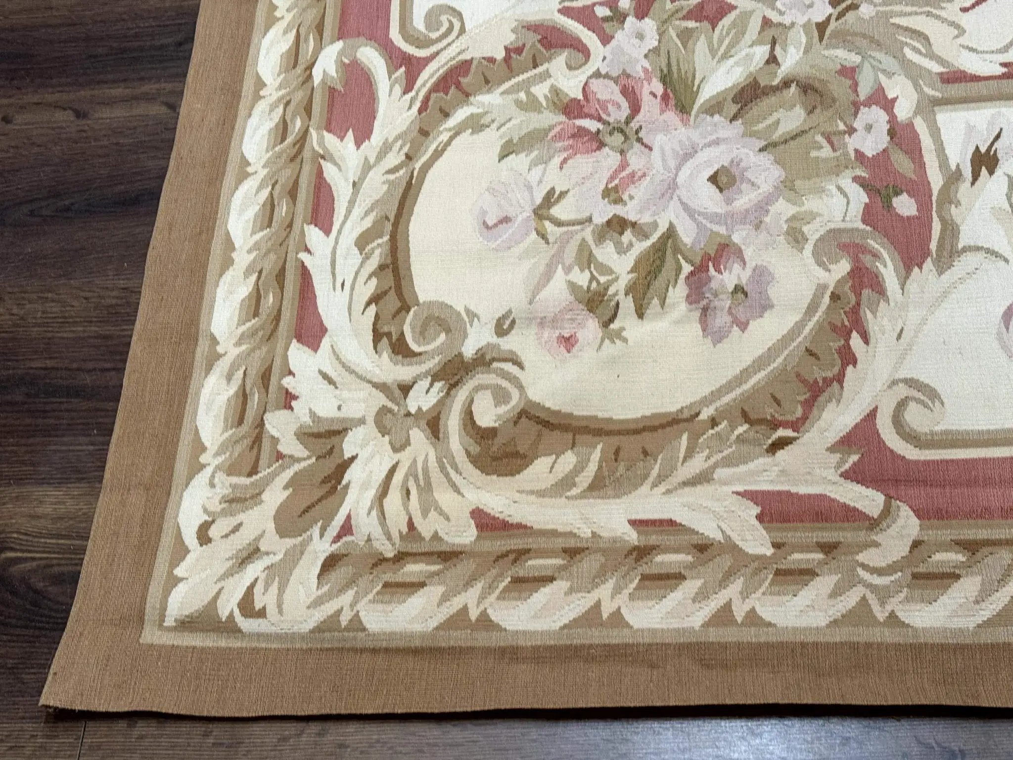 Aubusson Rug 6x9 by Jewel Rugs