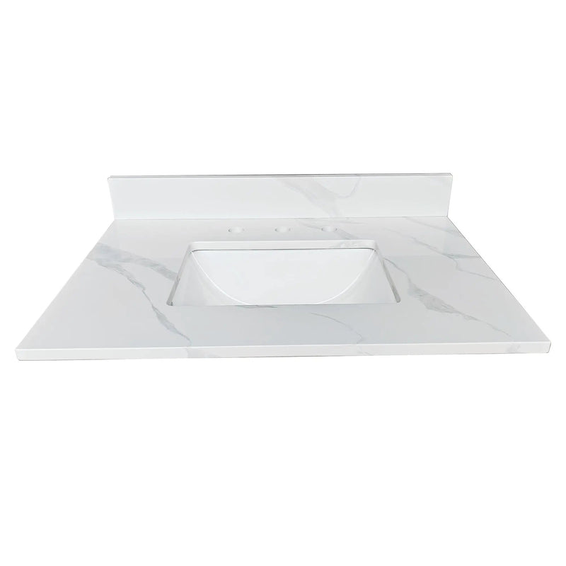 31-Inch Quartz Bathroom Vanity Top by HouseOfZazla