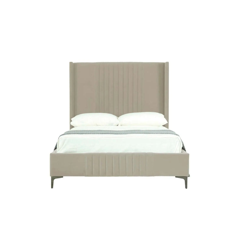 Promenade - Bed With Upholstered Headboard And Slats