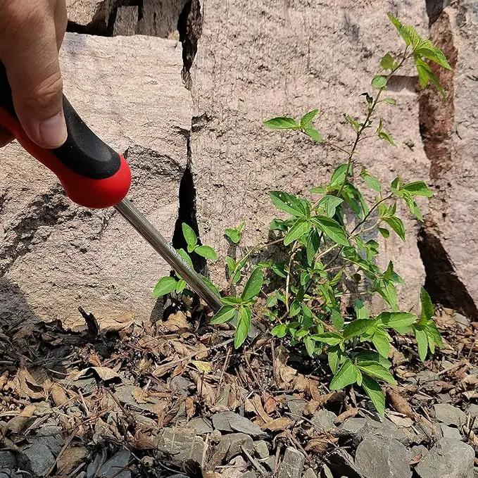 Weed Pulling Tool Weeding Tool with Ergonomic Handle, Stainless Steel Weed Tool Garden Hand Weeder Tools for Lawn Farmland Gardening Gift by GreenHaven Gardens