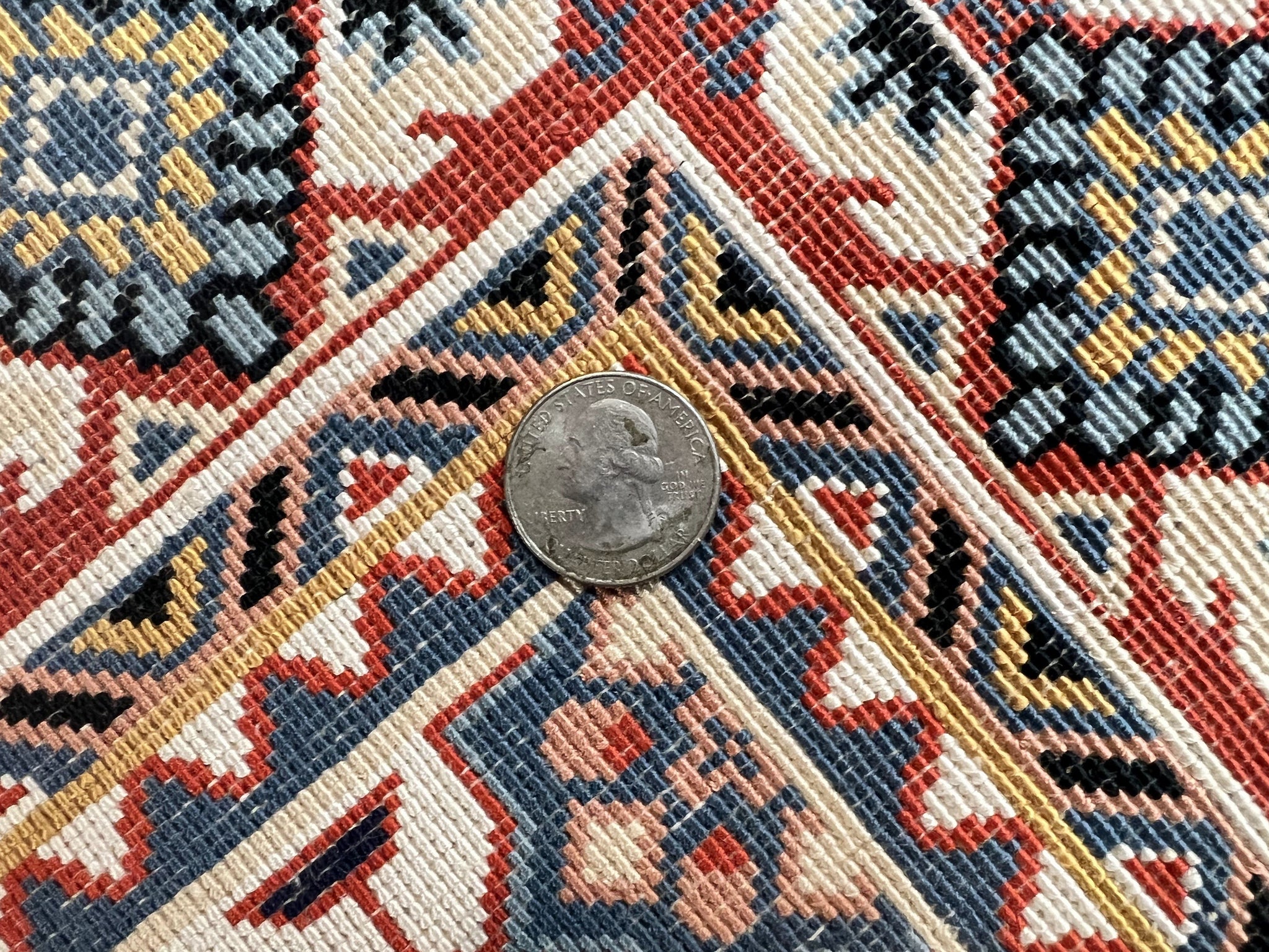 Turkish Kayseri Silk Rug 4x6, Hand Knotted Handmade Vintage Allover Pattern, Fine Silk Oriental Carpet 4 x 6 ft, Traditional Rug, Cream by Jewel Rugs