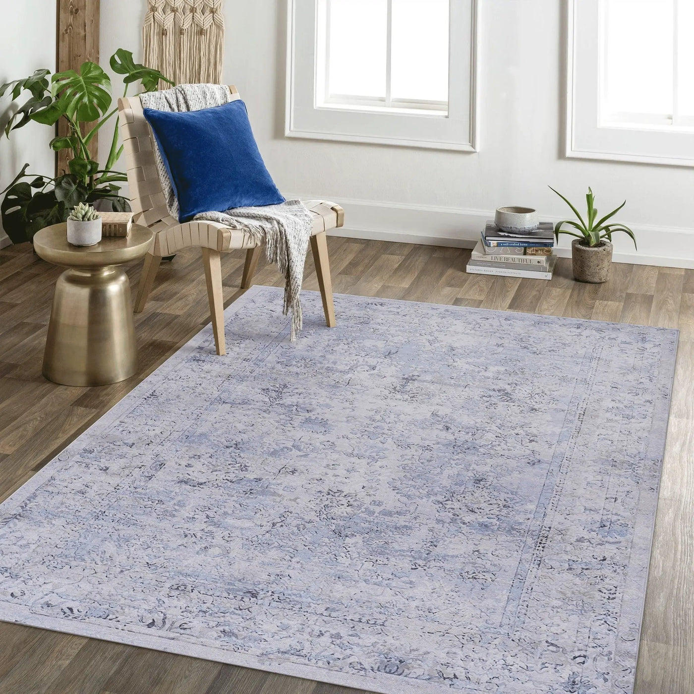Maval - Area Rug, Washable by Unique Piece Furniture