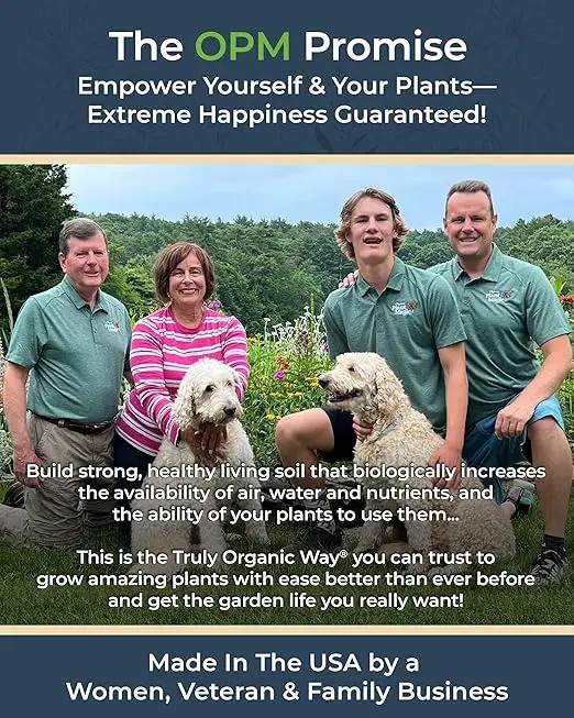 Organic Plant Magic - Truly Organic™ Fast-Acting Soluble Plant Food: All-Purpose Fertilizer Concentrate for All Flower Vegetable Herb Fruit Tree Shrub Container Garden & House Plants [20 lb Bucket] by GreenHaven Gardens