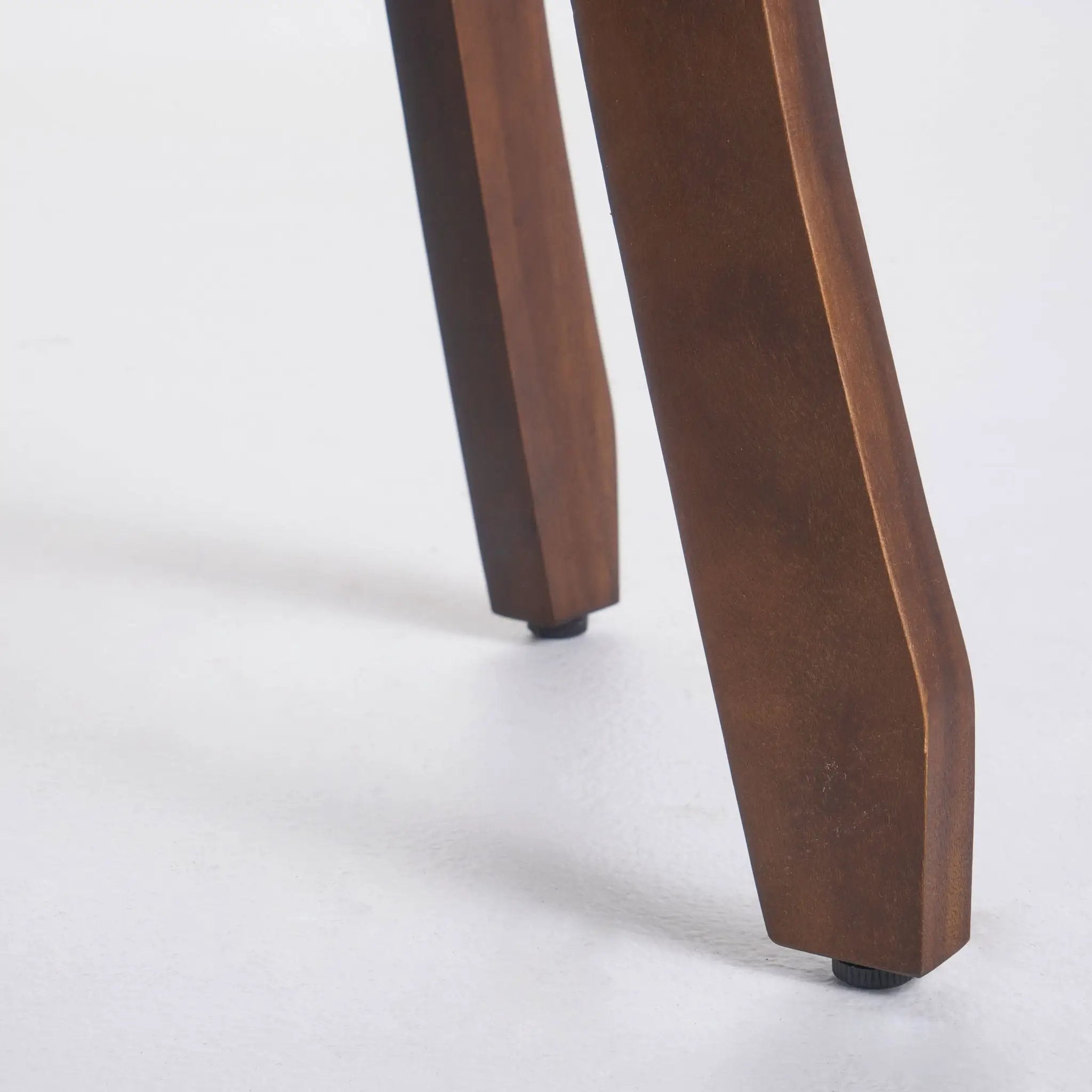 Primrose Outdoor Acacia Wood Barstools With Foot Rest (Set of 2) - Dark Brown by HouseOfZazla