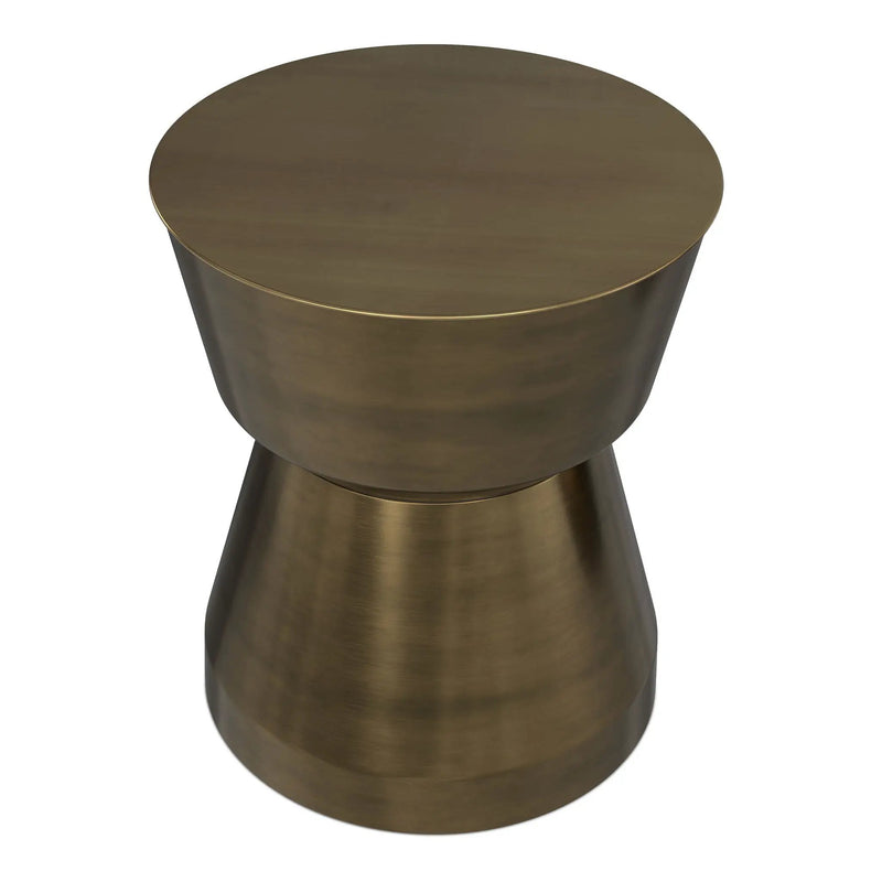 Allegra - Side Table - Antique Brass by HouseOfZazla
