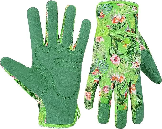 HANDLANDY Women Safety Work Gloves Utility Touch Screen Working Grip Glove for Yardwork Gardening Breathable Mechanic Gloves by GreenHaven Gardens