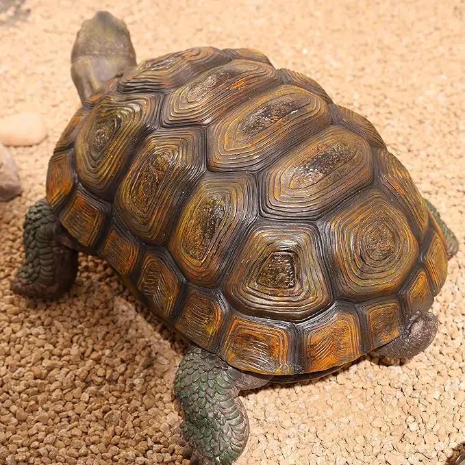 Turtle Statue,Resin Garden Sculpture Indoor/Outdoor Yard Lawn Ornament,Home Decor (Extra Large) by GreenHaven Gardens