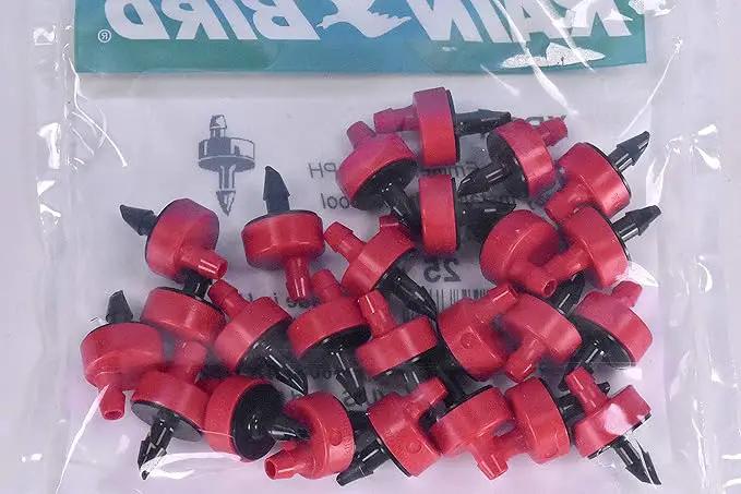 25 Rainbird XB20PC 2.0 GPH Drip Irrigation Emitters w/Free Installation Tool by GreenHaven Gardens