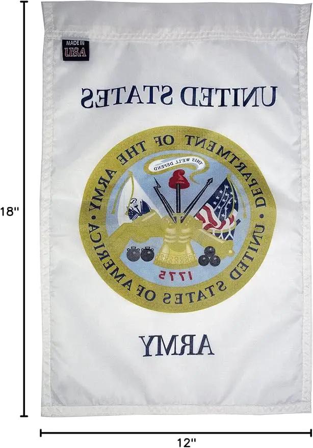 FlagSource U.S. Army Nylon Garden Flag, Made in The USA, 18x12" by GreenHaven Gardens