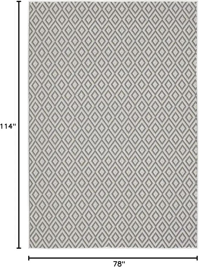 Home Dynamix Tripoli Lydia Geometric Area Rug, Gray/Cream, 6'6"x9'6" Rectangle by GreenHaven Gardens