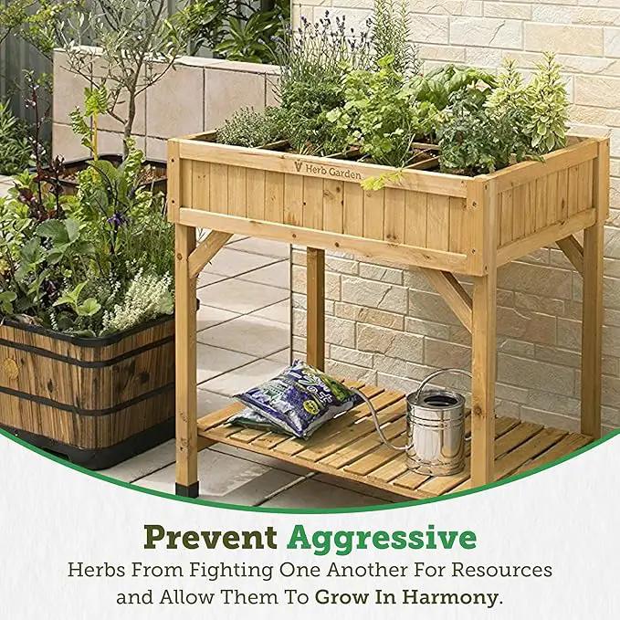 VegTrug 8 Pocket Herb Garden by GreenHaven Gardens