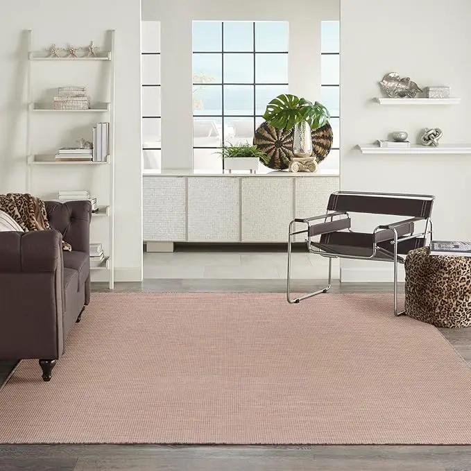 Nourison Home Positano Indoor/Outdoor Jute 9' x 12' Area Rug, Easy Cleaning, Non Shedding, Bed Room, Living Room, Dining Room, Backyard, Deck, Patio (9x12) by GreenHaven Gardens