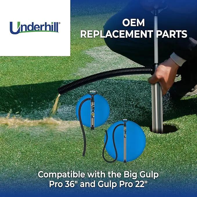 Underhill Diaphragm and Plunger for Water Pump Big Gulp Pro 36 Inch and Gulp Pro 22 Inch Pumps, Replacement Parts, Repair, A-GRPD by GreenHaven Gardens