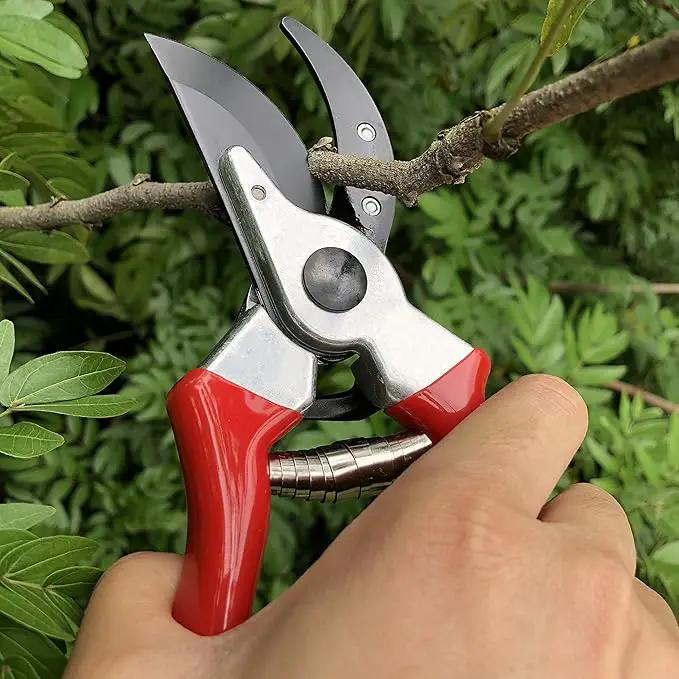 gonicc 8" Professional Sharp Bypass Pruning Shears (GPPS-1002), Tree Trimmers Secateurs,Hand Pruner, Garden Shears,Clippers For The Garden, Bonsai Scissors, Loppers by GreenHaven Gardens