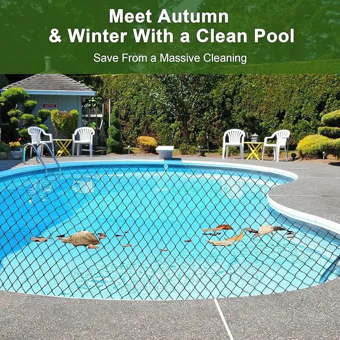 Pond Netting, Pond Netting for Koi Ponds 15 x 20 FT Pond Net, Heavy Duty Woven Fine Mesh Pond Garden Pool Netting Kit for Leaves to Catch Leaves and Debris, Protects Koi Fish from Birds Cats Predators by GreenHaven Gardens