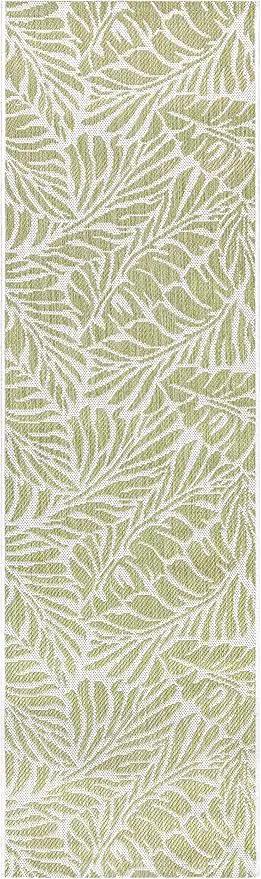Keen Home Design Terrace Outdoor Runner Rug - 2x10 Washable Indoor/Outdoor Rug for Patio, Kitchen, Balcony, Beach, Garden, Deck and Porch, Size: 2'2"x9'11" by GreenHaven Gardens