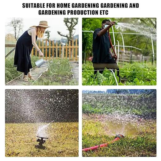 AIEX 100pcs Drip Irrigation Plugs, 1/4" Drip Tubing End Cap Irrigation Stopper Goof Hole Plugs Drip System Parts for Home Garden Lawn (Black) by GreenHaven Gardens