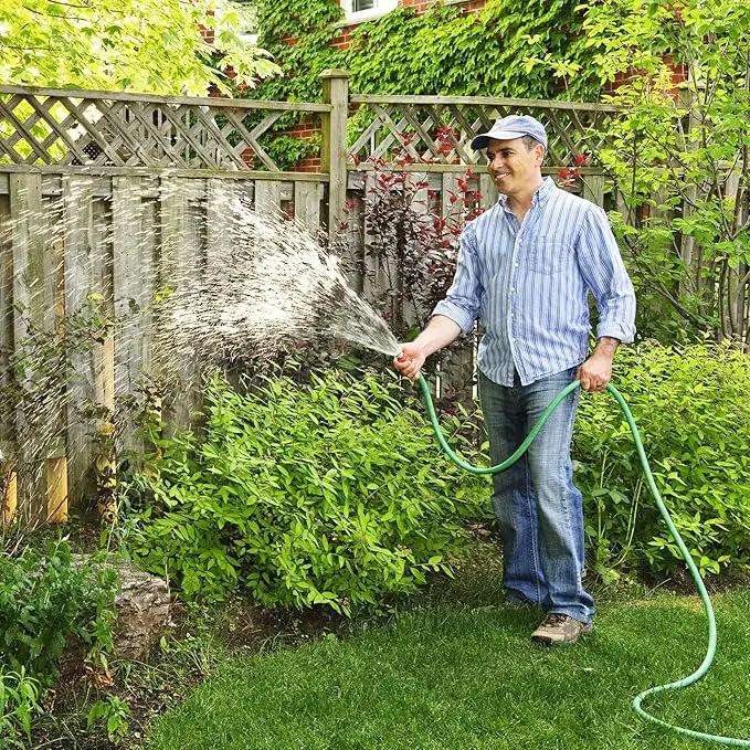 1/2" x 5/8" Braided Clear Plastic PVC Tubing 10ft High Pressure Flexible Reinforced Vinyl Tube, [for Garden Irrigation, Water Hose, Fish Tank, Water Transfer] - 12.7x15.9mm by GreenHaven Gardens
