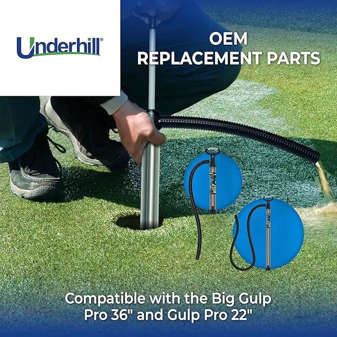 Underhill Top Elbow for Water Pump Big Gulp Pro 36" and Gulp Pro 22" Pumps, Replacement Parts, Repair, for Irrigation, Fountain, Sprinkler, Fluid Transfer, Boats, A-GRPTE by GreenHaven Gardens