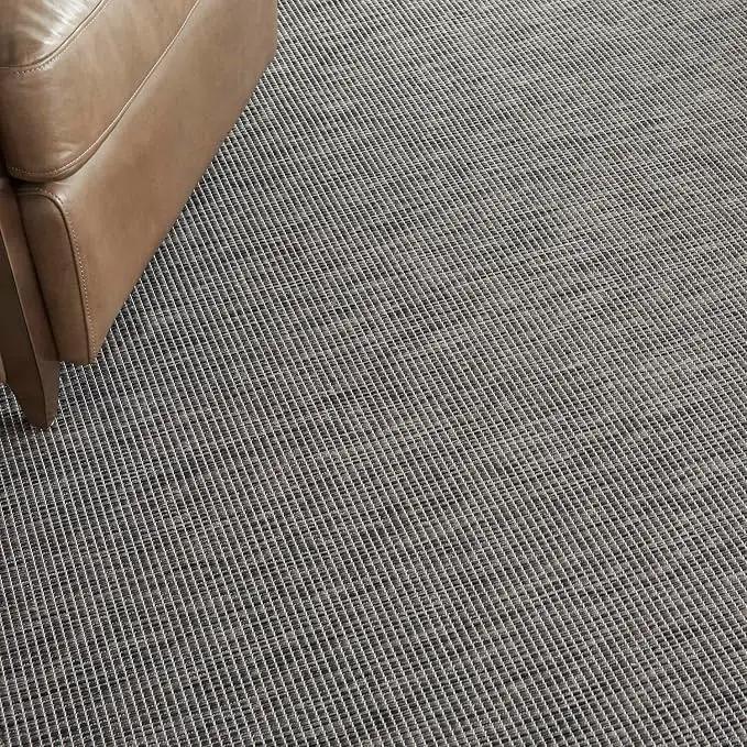 Nourison Positano Indoor-Outdoor Charcoal 6' x 9' Area Rug, Easy Cleaning, Non Shedding, Bed Room, Living Room, Dining Room, Backyard, Deck, Patio (6x9) by GreenHaven Gardens
