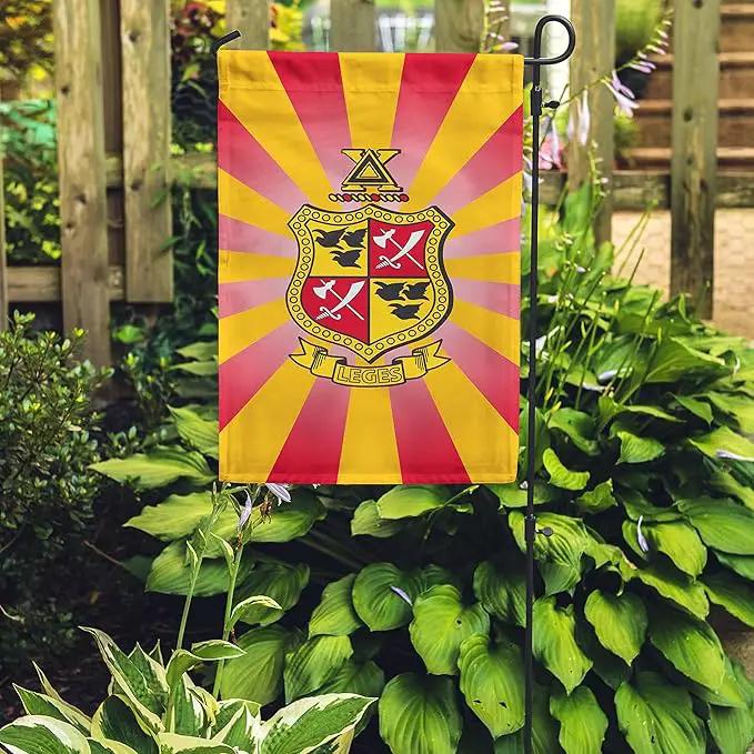 Delta Chi Licensed Flag Garden Flag Banner Yard Decor Outdoor Decoration (Delta Chi #3) by GreenHaven Gardens