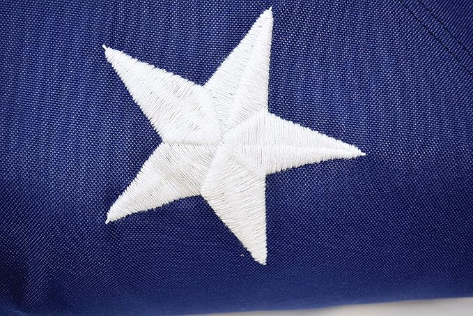 FlagSource FMAA Certified PolyExtra Polyester American Flag with Embroidered Stars and Sewn Stripes, Made in the USA, 8x12' by GreenHaven Gardens