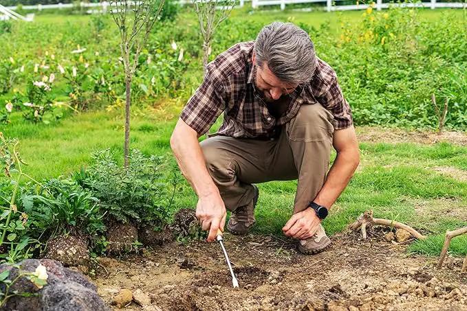 Berry&Bird Dandelion Weeding Tool Crack Weeder Manual Hand Weeder, V-Shaped Fork Easy Weed Removal & Uprooting, Garden Weed Puller Tool for Patio Lawn Yard by GreenHaven Gardens