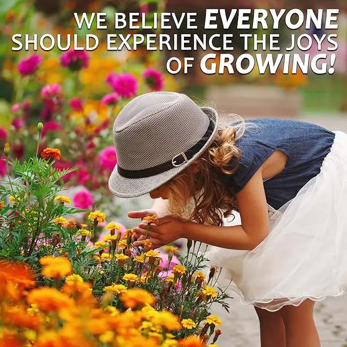 All Annual Wildflower Seeds Mix – 1 lb, 16,000+ Seeds – 21 Flower Varieties Including Poppy, Indian Blanket, Flax – Attracts Pollinators – Bulk Wildflower Seed for Planting by GreenHaven Gardens