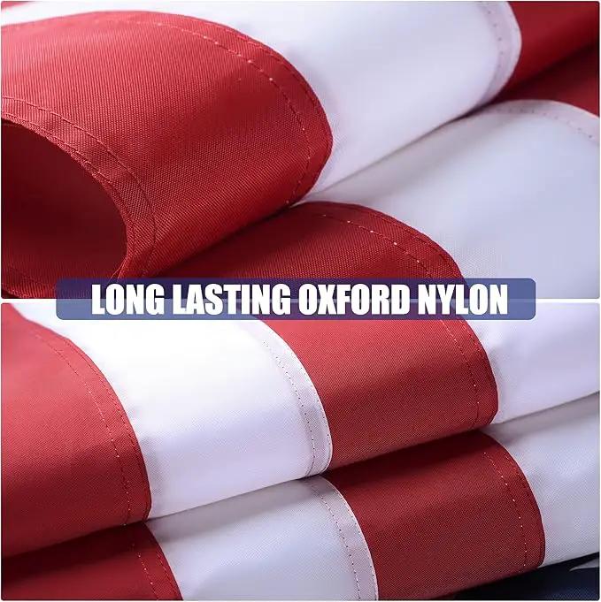 American Flag 3x5 Ft, USA US Flags Outdoor, Heavy Duty Durable, Embroidered Stars, Sewn Stripes and Brass Grommets by GreenHaven Gardens