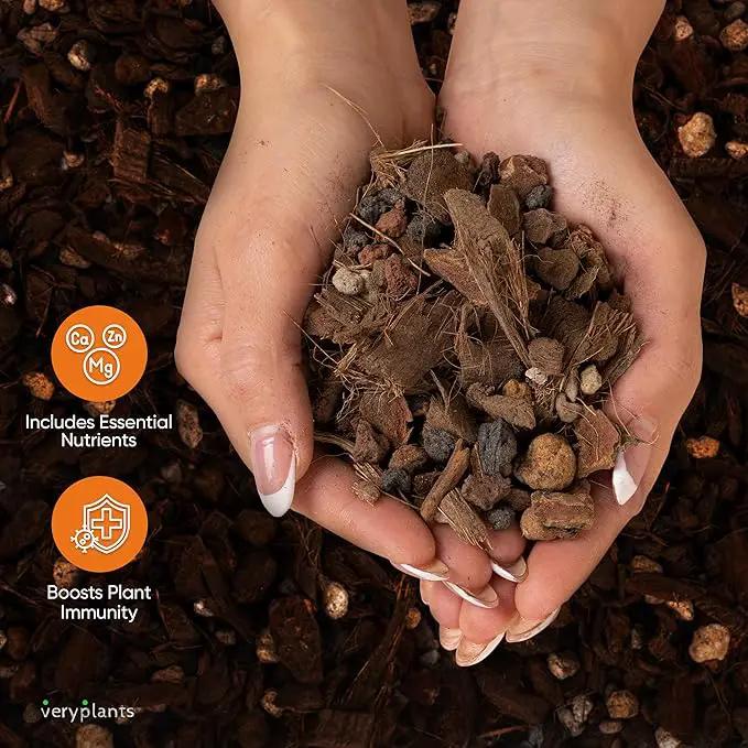 Molly's Orchid Mix - Premium Soilless Potting Mix for Orchids - Contains Bark, Coco Chips, Akadama, Pumice, Lava Rock, 11 Liters by GreenHaven Gardens
