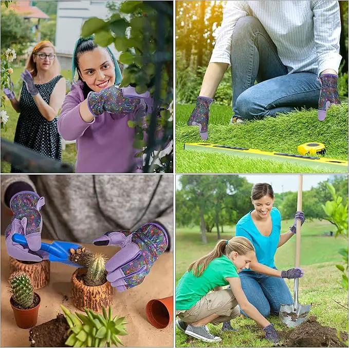 Gardening Gloves for Women and Men,Garden Gloves with Touch Screen, Thorn Proof Puncture Resistant Working Gloves, Gardening Gifts for Women, Size Small by GreenHaven Gardens