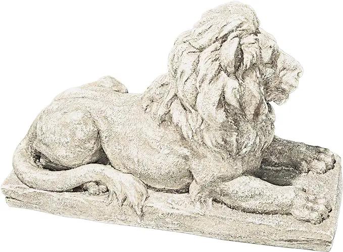 Design Toscano Lyndhurst Manor Lion Sentinel Statue: Set of Two by GreenHaven Gardens
