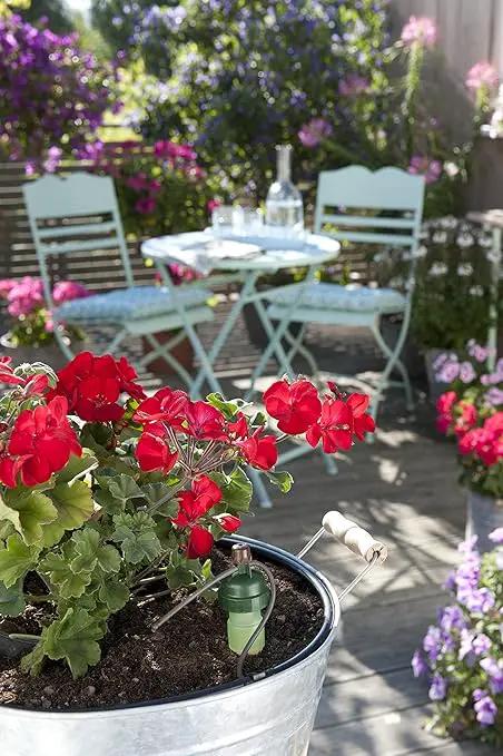 Blumat Drip Irrigation System - Tropf Patio and Deck Starter Kit - Automatic Plant Watering Devices - Easy Setup Self Watering System for Indoor - Prevents Overwatering by GreenHaven Gardens