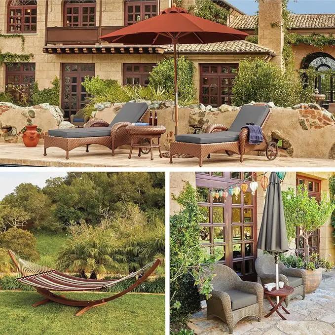 Classic Accessories Montlake Water-Resistant 23 x 20 x 4 Inch Patio Lounge Back Cushion, Light Charcoal Grey, Outdoor Loveseat Cushions by GreenHaven Gardens