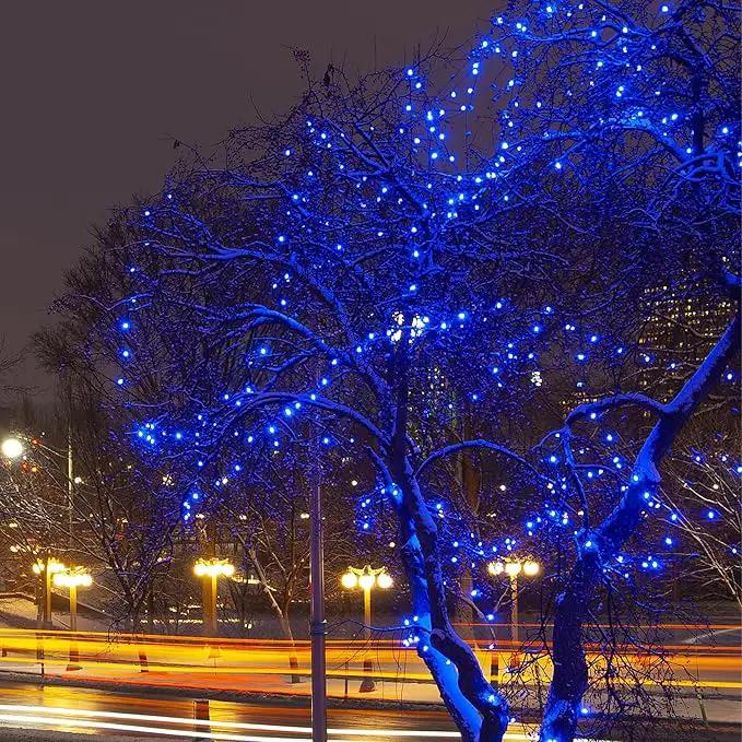 Christmas Lights,100 LED 39FT Outdoor/Indoor Christmas Lights Plug in with 8 Modes & Timer & Memory Function, Waterproof Christmas Lights Outdoor for Holiday Party Christmas Tree Decor by GreenHaven Gardens