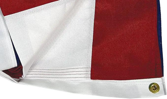 FlagSource FMAA Certified PolyExtra Polyester American Flag with Embroidered Stars and Sewn Stripes, Made in the USA, 6x10' by GreenHaven Gardens
