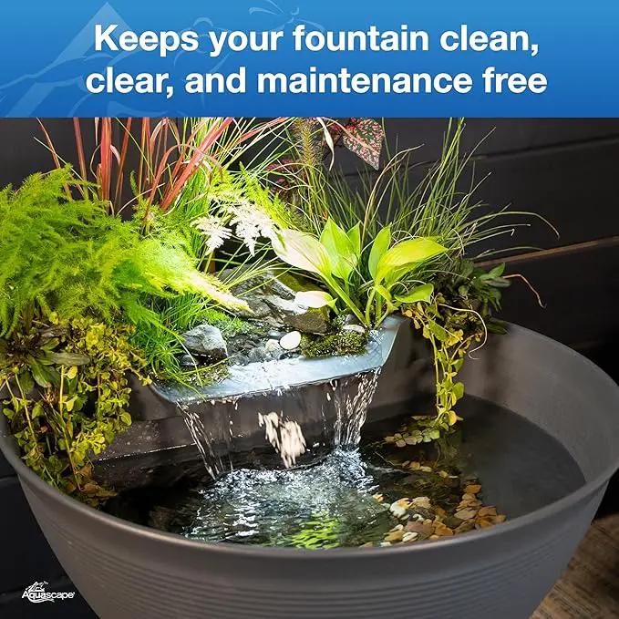 Aquascape AquaGarden Pond and Fountain Maintenance Water Treatment, 4-in-1, 4 oz, 96098 by GreenHaven Gardens