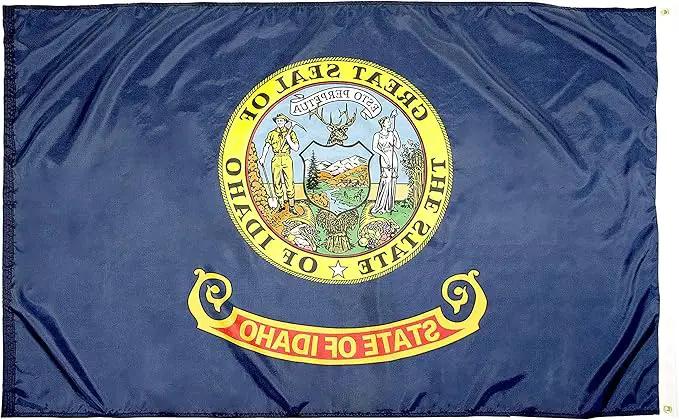 FlagSource Idaho Nylon State Flag, Made in the USA, 3x5' by GreenHaven Gardens