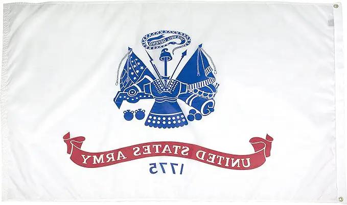 FlagSource U.S. Army Nylon Military Flag, Made in The USA, 2x3' by GreenHaven Gardens