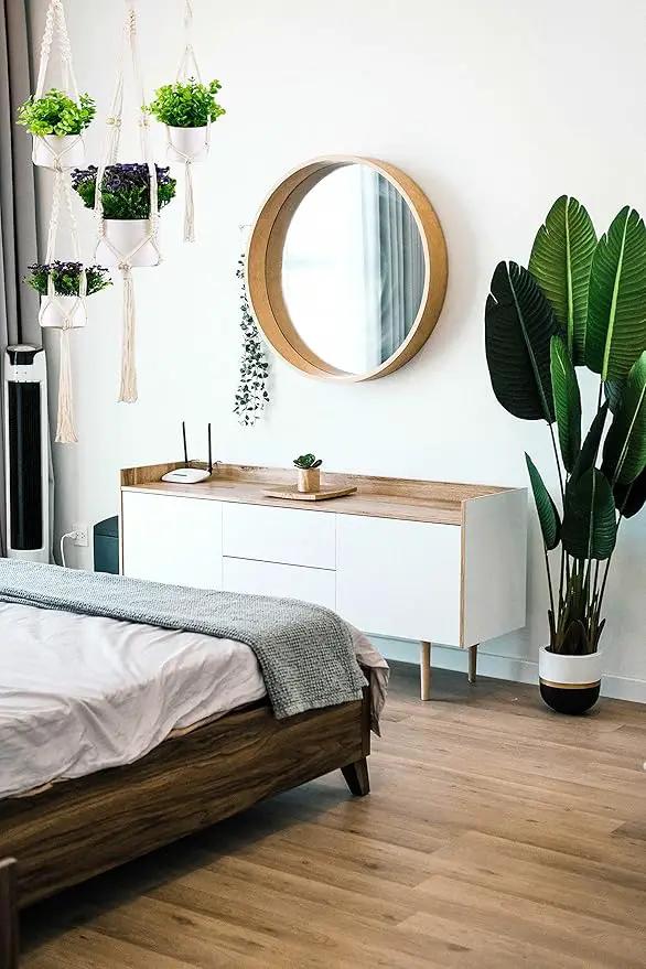 5 Packs Plant Hangers Indoor, Macrame Plant Hangers, Indoor Plant Hangers, Indoor Planter, Wall Plant Hanger, Hanging Planters for Indoor Plants, Hanging Planters for Outdoor Plants, Plant Lover Gifts by GreenHaven Gardens